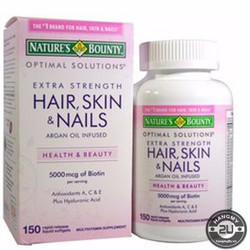 Viên Natures Bounty Hair Skin Nails 250 viên