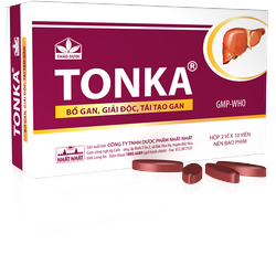 TONKA BỔ GAN GIẢI ĐỘC TÁI TẠO GAN hộp 2 vỉ x 10 vi...