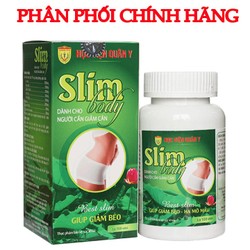 Viên uống giảm cân Slim Body Học viện Quân Y