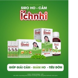 Siro ho cảm ÍCH NHI 90ml trị ho có đờm cho trẻ