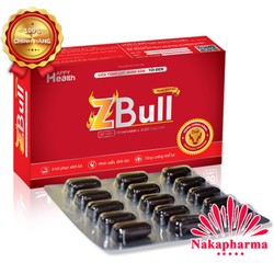 ZBULL - Viên tăng lực nhâm sâm tỏi đen, ngừa mỡ má...