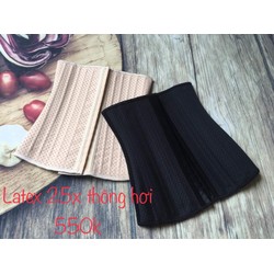 Đai latex thông hơi 25 xương thép đẹp loại ngắn 25...