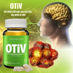 Combo 10 Lọ OTIV Viên Uống Bổ Não, Giãm Đau Đầu và...