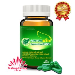 Hoạt huyết dưỡng não Ginton Gold – Giảm đau đầu, c...