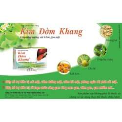 Combo 3 Hộp KIM ĐỞM KHANG Hỗ Trợ Điều Trị Sỏi Mật,...