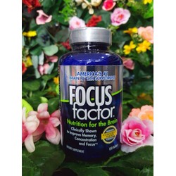 Viên Uống Focus Factor Nutrition For The Brain Của...