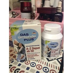 VITAMIN TỔNG HỢP TỪ A-Z DAS GESUNDE PLUS 100V - XÁ...