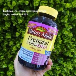 Vitamin tổng hợp cho bà bầu Nature Made Prenatal m...