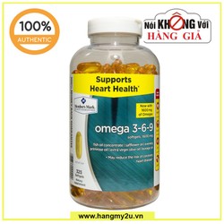 Dầu cá Omega 369 Member Mark Suppots Heart Health...