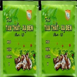Combo 10 hộp trà tam thất xạ đen Học viện Quân y