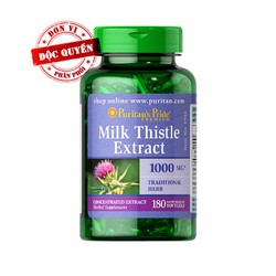 Bổ gan Milk Thistle Extract 1000mg 180 viên