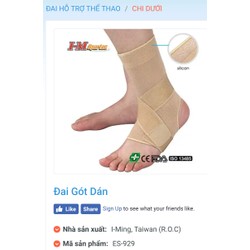 đai cổ chân [Được kiểm hàng] es929