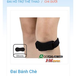 đai bánh chè cao cấp [Được kiểm hàng] oh 715