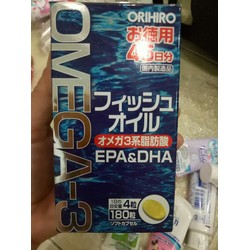 VIÊN UỐNG BỔ MẮT OMEGA 3 ORIHIRO NHẬT BẢN