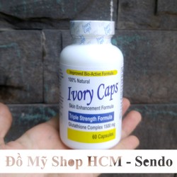 Viên Uống Hỗ Trợ Trắng Da, Giảm Nám Ivory Caps Glu...