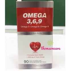 Viên dầu cá Omega 3 6 9 - Nhập khẩu Mỹ bởi c...