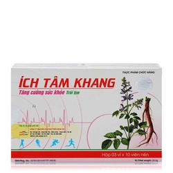Combo 3 hộp Ích Tâm Khang - tăng cường sức khỏe tr...