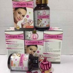Collagen Rox đẹp da sáng da lọ 60v