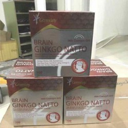 HOẠT HUYẾT DƯỠNG NÃO BRAIN GINKGO NATTO_100 Viên