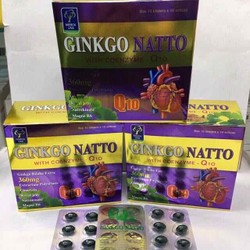 Ginkgo Natto With coenzyme Q10 giúp bổ não tuần ho...