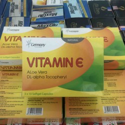 Bổ sung Vitamin E đẹp da chống lão hoá da hộp 30v