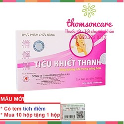 Tiêu Khiết Thanh hỗ trợ giảm khàn tiếng - Mua 10 t...