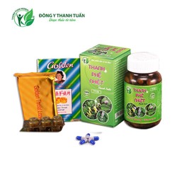 Bộ đôi điều trị viêm họng, đau rát họng: viên nang...