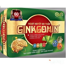 Hoạt huyết an thần Ginkgomin hộp 60 viên