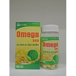 Viên Omega 3 6 9 tảo xoắn lọ 60 viên