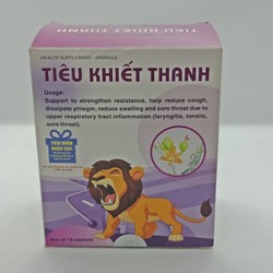 Tiêu khiết thanh cốm hộp 15 gói