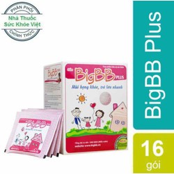 Cốm BigBB Plus Hồng - Giúp giảm viêm mũi họng - hạ...