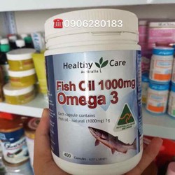 Dầu cá Fish Oil Healthy Care Omeg a 3 úc