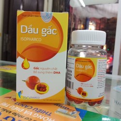 Dầu gấc Isopharco lọ 100 viên