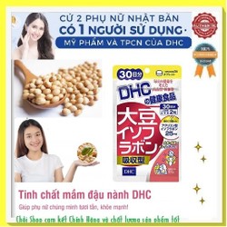 Mầm Đậu Nành viên uống DHC Nhật Bản 30 ngày