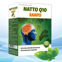 NATTO Q10 SANFO - Hỗ trợ tăng cường tuần hoàn máu...