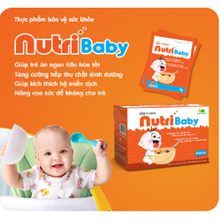 [hàng chính hãng]combo 1 hộp cốm nutri baby plus H...