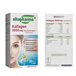 Bột COLLAGEN ALTAPHARMA 3000mg - Hàng Nhập Đức