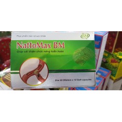 CẢI THIỆN TUẦN HOÀN NÃO NATTOMAX BM