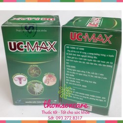 Uc Max hỗ trợ giảm u xơ tử cung và u nang