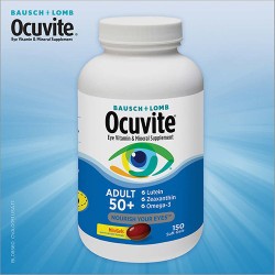 Viên uống bổ mắt Ocuvite Eye Vitamin Adult 50+ For...
