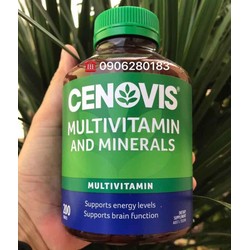 Cenovis multivitamin&Minerals 200 viên của Úc- vit...