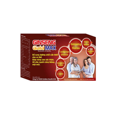 GINSENG GOLD MAX - Bổ sung dưỡng chất cho cơ thể