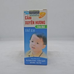 Siro Cảm Xuyên Hương Yên Bái – Dùng cho bé bị cảm...