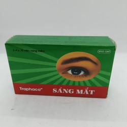 Viên sáng mắt traphaco hộp 3 vỉ x 10 viên nang mềm