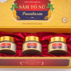 Sâm tố nữ Puecolazen chính hãng - viên uống đẹp da...