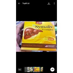 hỗ trợ tăng cường, phục hồi chức năng gan Symaliv...