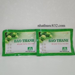viên ngậm Bảo thanh vỉ 5 viên