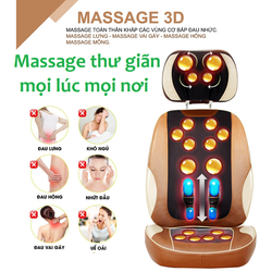 Ghế Đệm Massage Đa Điểm Pad – 3DS - Home and Garde...