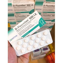 Vitamin D Fluoretten 500 I.E Của Đức