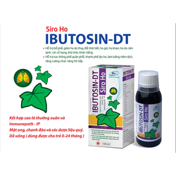 SIRO HO IBUTOSIN-DT - CAO LÁ THƯỜNG XUÂN - MẬT ONG...